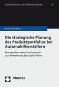 Schneider |  Die strategische Planung des Produktportfolios bei Automobilherstellern | Buch |  Sack Fachmedien