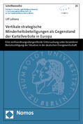 Lafrenz |  Lafrenz, U: Vertikale strategische Minderheitsbeteiligungen | Buch |  Sack Fachmedien