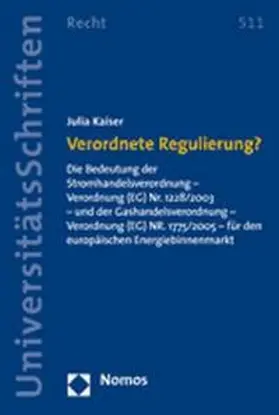 Kaiser |  Verordnete Regulierung ? | Buch |  Sack Fachmedien
