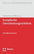 Schlachter / Ohler |  Europäische Dienstleistungsrichtlinie | Buch |  Sack Fachmedien