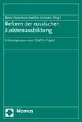 Oppermann / Heilmann |  Reform der ruussischen Juristenausbildung | Buch |  Sack Fachmedien