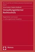 Sydow / Neidhardt |  Sydow, G: Verwaltungsinterner Rechtsschutz | Buch |  Sack Fachmedien