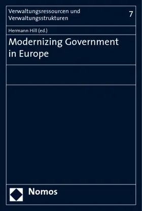 Hill |  Modernizing Government in Europe | Buch |  Sack Fachmedien