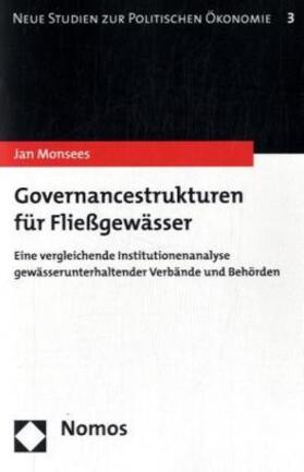 Monsees | Governancestrukturen für Fließgewässer | Buch | 978-3-8329-2903-9 | sack.de