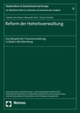 Hesse / Götz / Schubert | Reform der Hoheitsverwaltung | Buch | 978-3-8329-2982-4 | sack.de