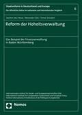 Hesse / Götz / Schubert |  Reform der Hoheitsverwaltung | Buch |  Sack Fachmedien