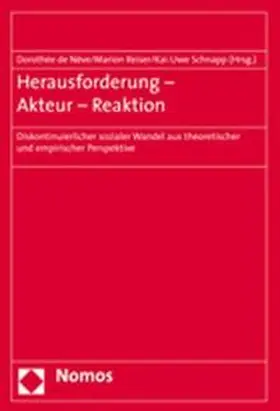 Nève / Reiser / Schnapp |  Herausforderung - Akteur - Reaktion | Buch |  Sack Fachmedien