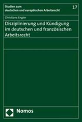Engler | Engler, C: Disziplinierung und Kündigung | Buch | 978-3-8329-3052-3 | sack.de