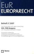 Müller-Graff / Schwarze |  XXII. Fide-Kongress vom 1. bis 4. November 2006 in Limassol | Buch |  Sack Fachmedien