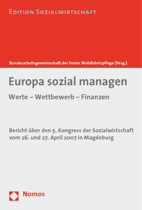  Europa sozial managen | Buch |  Sack Fachmedien