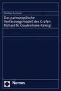 Pernhorst |  Das paneuropäische Verfassungsmodell des Grafen Richard N. Coudenhove-Kalergi | Buch |  Sack Fachmedien