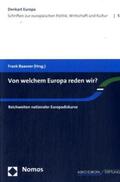 Baasner |  Von welchem Europa reden wir? | Buch |  Sack Fachmedien