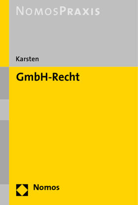 Karsten | Karsten, F: GmbH-Recht | Buch | sack.de