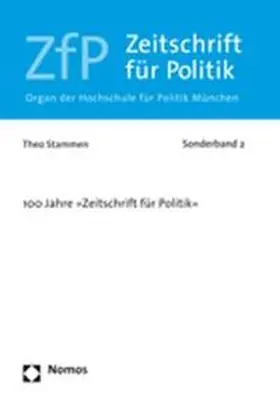 Stammen |  100 Jahre »Zeitschrift für Politik« | Buch |  Sack Fachmedien