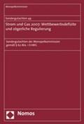 Monopolkommission |  Monopolkommission: Sondergutachten 49. Strom und Gas 2007 | Buch |  Sack Fachmedien