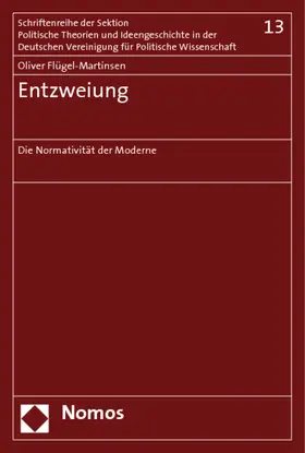 Flügel-Martinsen / Bluhm / Schmalz-Bruns |  Entzweiung | Buch |  Sack Fachmedien