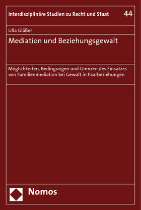 Gläßer / Maihofer / Sprenger |  Mediation und Beziehungsgewalt | Buch |  Sack Fachmedien