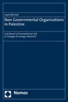 Bahmad |  Non-Governmental Organisations in Palestine | Buch |  Sack Fachmedien