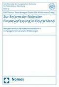 Baus / Eppler / Wintermann |  Zur Reform der föderalen Finanzverfassung in Deutschland | Buch |  Sack Fachmedien