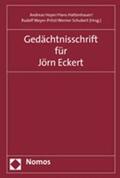Hoyer / Hattenhauer / Meyer-Pritzl |  Gedächtnisschrift für Jörn Eckert | Buch |  Sack Fachmedien