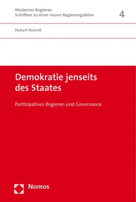 Heinelt |  Demokratie jenseits des Staates | Buch |  Sack Fachmedien