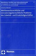 Blanken |  Blanken, C: Wettbewerbsrechtl./immaterialgüter. Probleme | Buch |  Sack Fachmedien