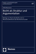 Neumann |  Recht als Struktur und Argumentation | Buch |  Sack Fachmedien