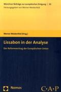 Weidenfeld |  Lissabon in der Analyse | Buch |  Sack Fachmedien