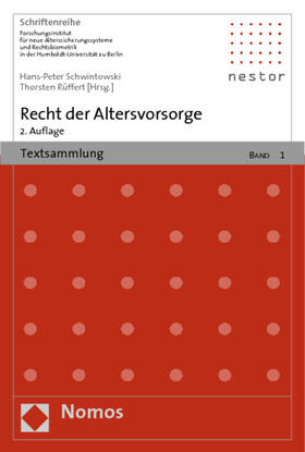 Schwintowski / Rüffert | Recht der Altersvorsorge Bd.1 | Buch | 978-3-8329-3756-0 | sack.de