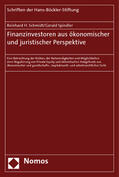 Schmidt / Spindler |  Schmidt, R: Finanzinvestoren | Buch |  Sack Fachmedien