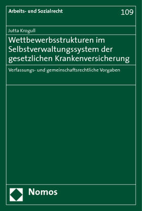 Krogull | Krogull, J: Wettbewerbsstrukturen im Selbstverwaltungssystem | Buch | 978-3-8329-3849-9 | sack.de