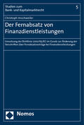 Imschweiler |  Imschweiler, C: Fernabsatz von Finanzdienstleistungen | Buch |  Sack Fachmedien