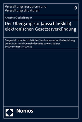 Guckelberger |  Guckelberger, A: Übergang/elekt. Rechtsverkündung | Buch |  Sack Fachmedien