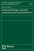 Schwipps |  Schwipps, K: Wechselwirkungen zwischen Lauterkeitsrecht | Buch |  Sack Fachmedien