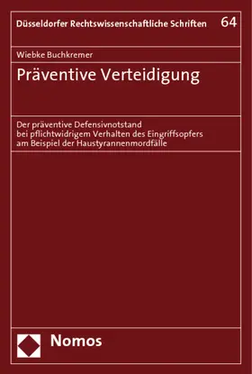 Buchkremer |  Präventive Verteidigung | Buch |  Sack Fachmedien