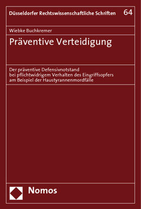 Buchkremer |  Präventive Verteidigung | Buch |  Sack Fachmedien