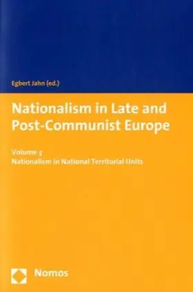 Jahn |  Nationalism in Late and Post-Communist Europe | Buch |  Sack Fachmedien
