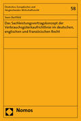 Bartfeld |  Bartfeld, S: Sachleistungsvertragskonzept | Buch |  Sack Fachmedien