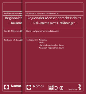 Hummer / Karl | Regionaler Menschenrechtsschutz 1 - Dokumente samt Einführungen | Buch | 978-3-8329-4117-8 | sack.de