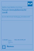 Casper / Durst |  Forum Immobilienrecht 2008 | Buch |  Sack Fachmedien
