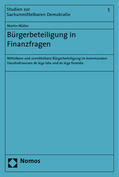 Müller |  Müller, M: Bürgerbeteiligung in Finanzfragen | Buch |  Sack Fachmedien