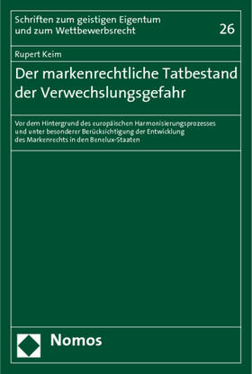 Keim | Keim, R: Markenrechtliche Tatbestand/Verwechslungsgefahr | Buch | 978-3-8329-4157-4 | sack.de