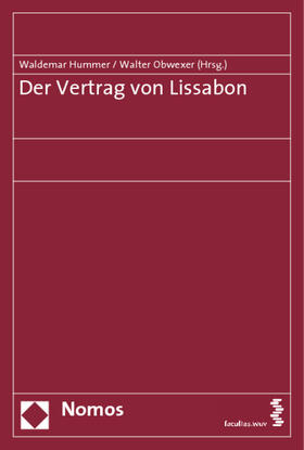 Hummer / Obwexer | Vertrag von Lissabon | Buch | 978-3-8329-4169-7 | sack.de