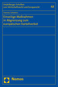 Schwinn |  Schwinn, H: Einseitige Maßnahmen in Abgrenzung zum europäisc | Buch |  Sack Fachmedien