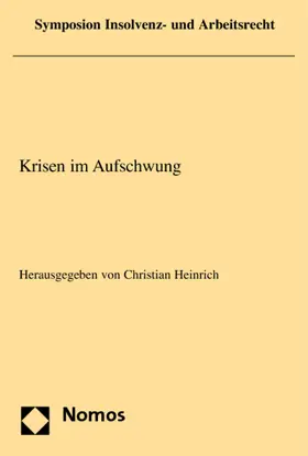 Heinrich |  Krisen im Aufschwung | Buch |  Sack Fachmedien