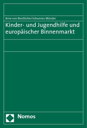 Boetticher / Münder |  Boetticher, A: Kinder- und Jugendhilfe | Buch |  Sack Fachmedien