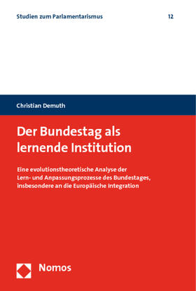 Demuth | Demuth, C: Bundestag als lernende Institution | Buch | 978-3-8329-4278-6 | sack.de
