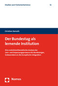 Demuth |  Demuth, C: Bundestag als lernende Institution | Buch |  Sack Fachmedien