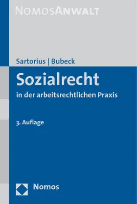 Sartorius / Bubeck |  Sozialrecht | Buch |  Sack Fachmedien
