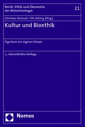 Steineck / Döring |  Kultur und Bioethik | Buch |  Sack Fachmedien